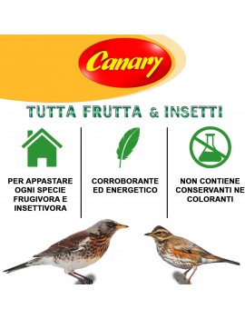 Canary Tuttafrutta e Insetti 3Kg